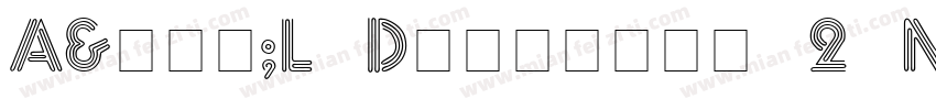 A&L Dingbats 2 Normal字体转换